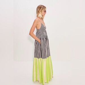 🖤🖤 Simon Miller Romi Black and White Striped Maxi Dress- brand new with tags!!